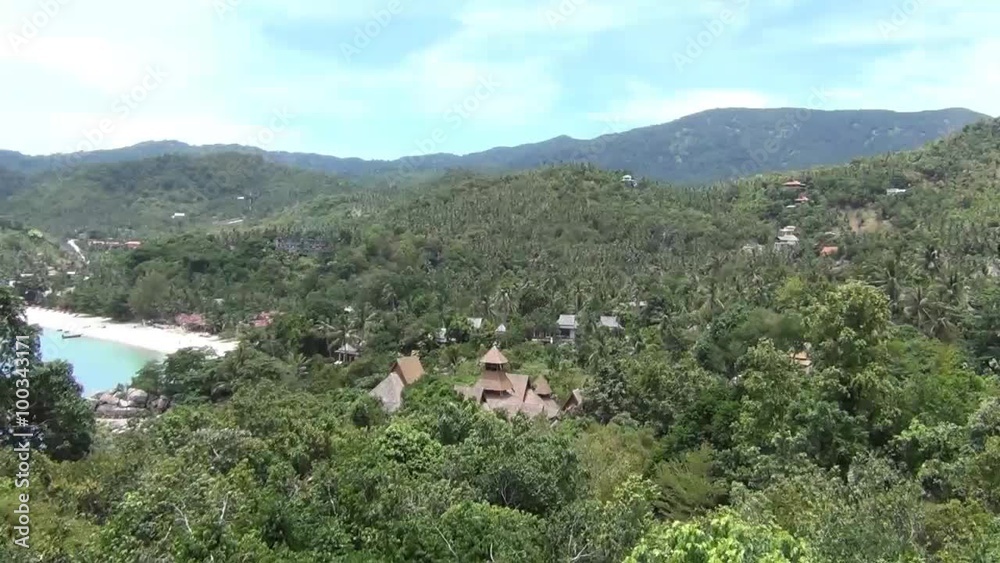 View on a tropical paradise View on a tropical paradise