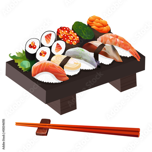 Food Illustration : Japanese Food Illustration