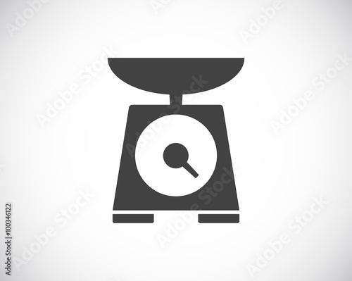 kitchen scales icon