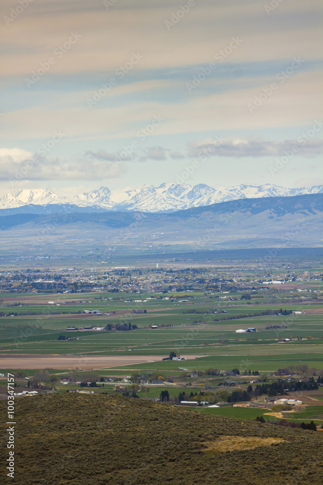 Overlooking Yakima Washington