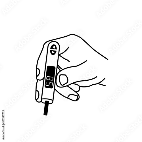 Diabetes Icon vector