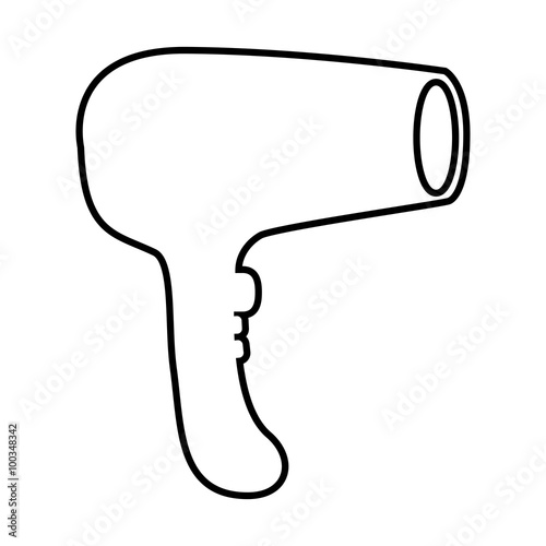 Hair Dryer line icon