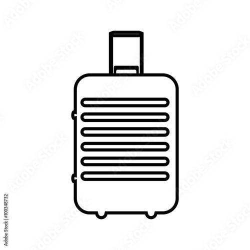 Baggage line icon