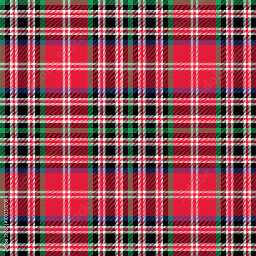 Kemp tartan fabric texture check pattern seamless