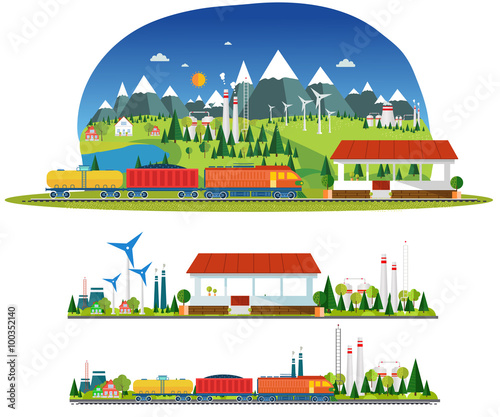 train station and more transport