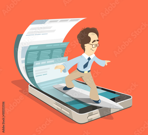Mobile internet surfing