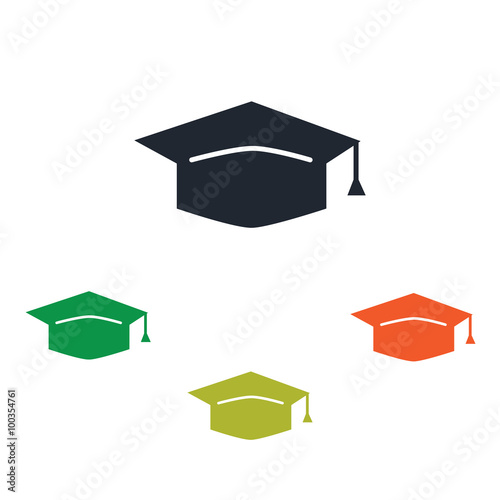 Hat graduate icon