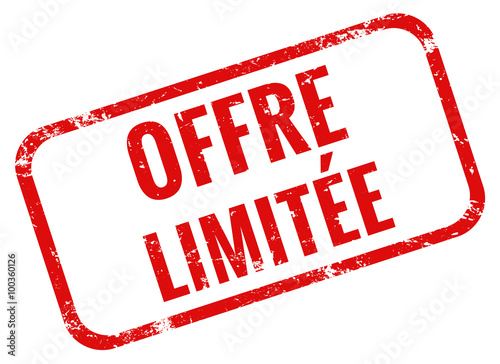 Offre Limitée timbre rouge
