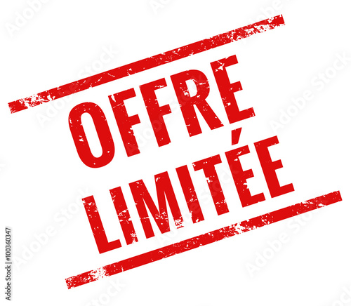 Offre Limitée timbre rouge