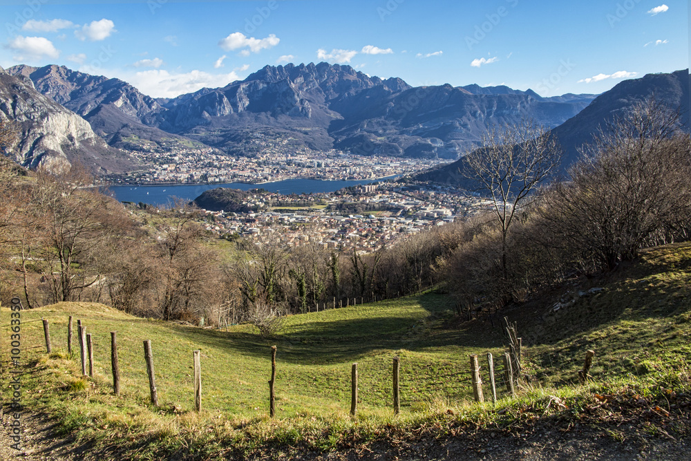 Panorama di Lecco Panorama di Lecco