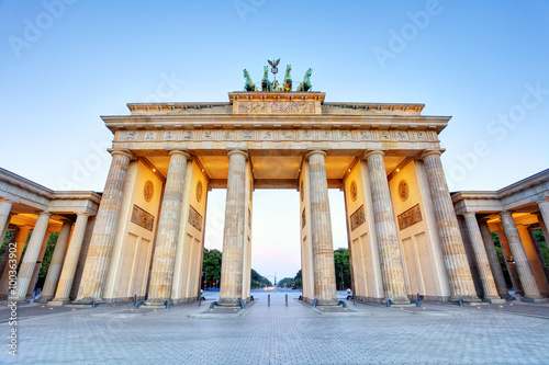 Branderburger Tor- Brandenburg Gate in Berlin, Germany