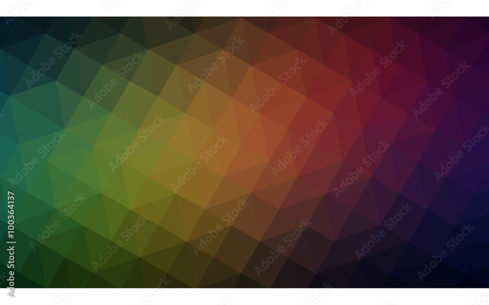Multicolor dark red, green polygonal design illustration, which consist of triangles and gradient in origami style. Multicolor dark red, green polygonal design illustration, which consist of triangles and gradient in origami style.