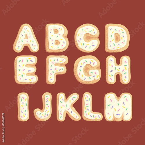 Cookies alphabet