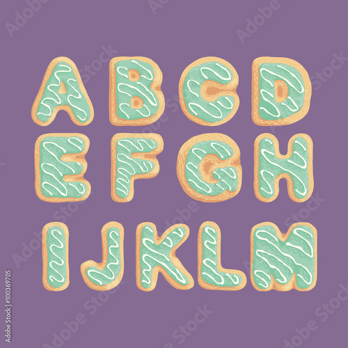 Cookies alphabet