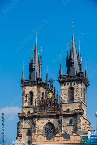 Prague  old town street