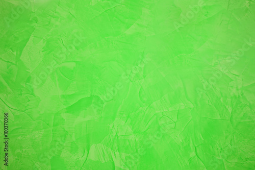 Abstract painting background in green color