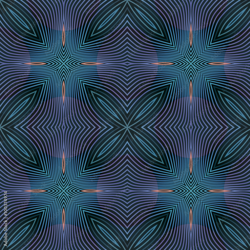Seamless oriental pattern vector illustration