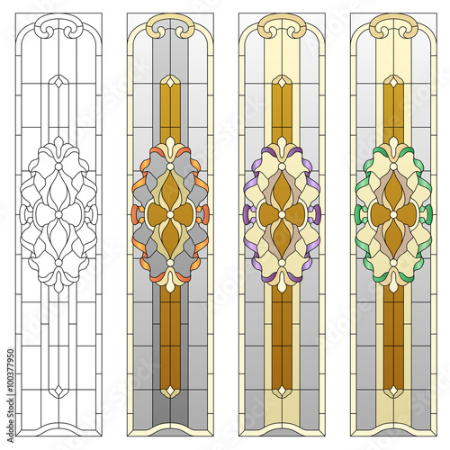 stained glass pattern