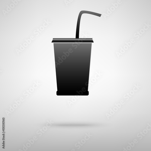 Drink black icon