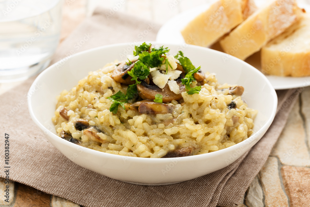 Risotto ai funghi