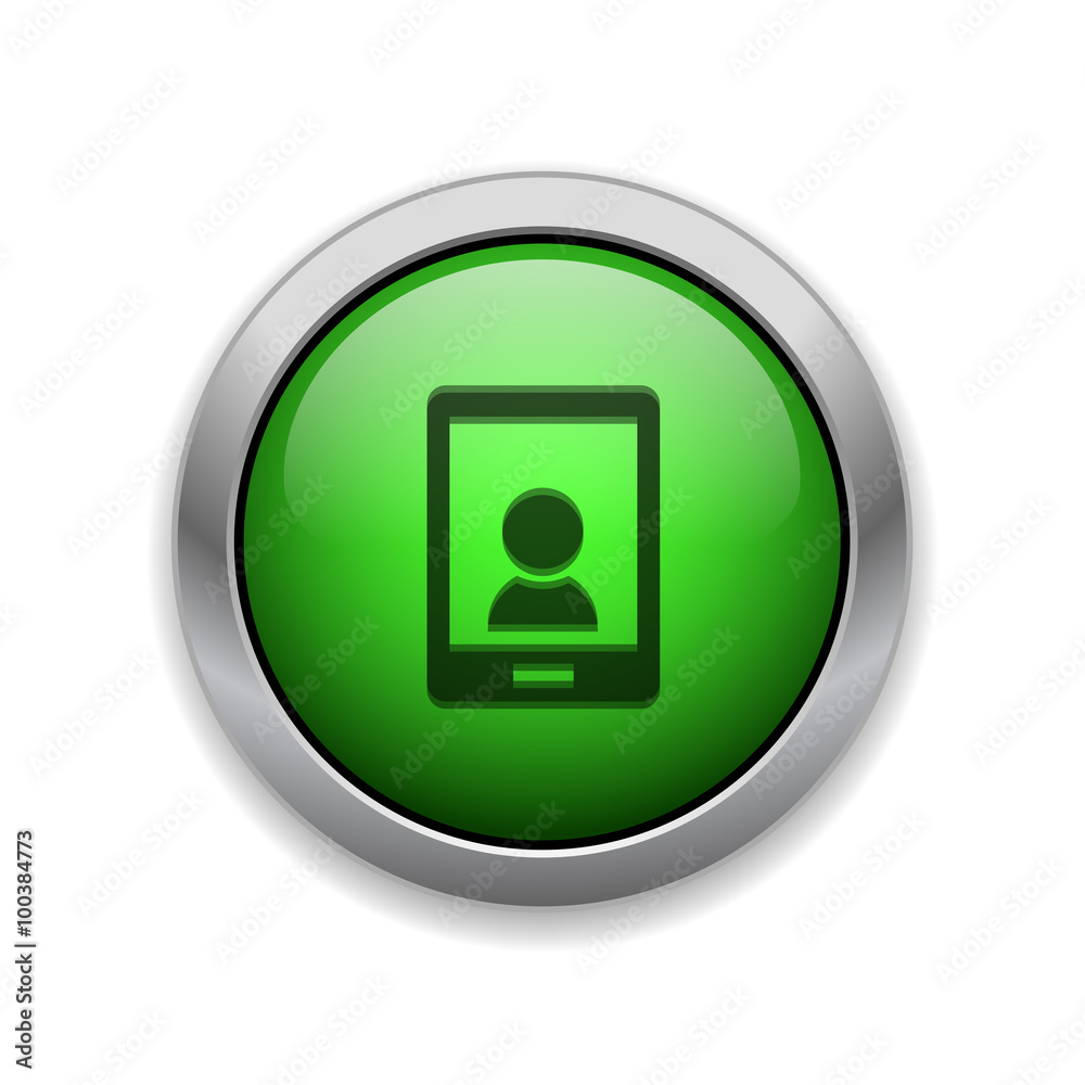 Glossy App Push Button Glossy App Push Button