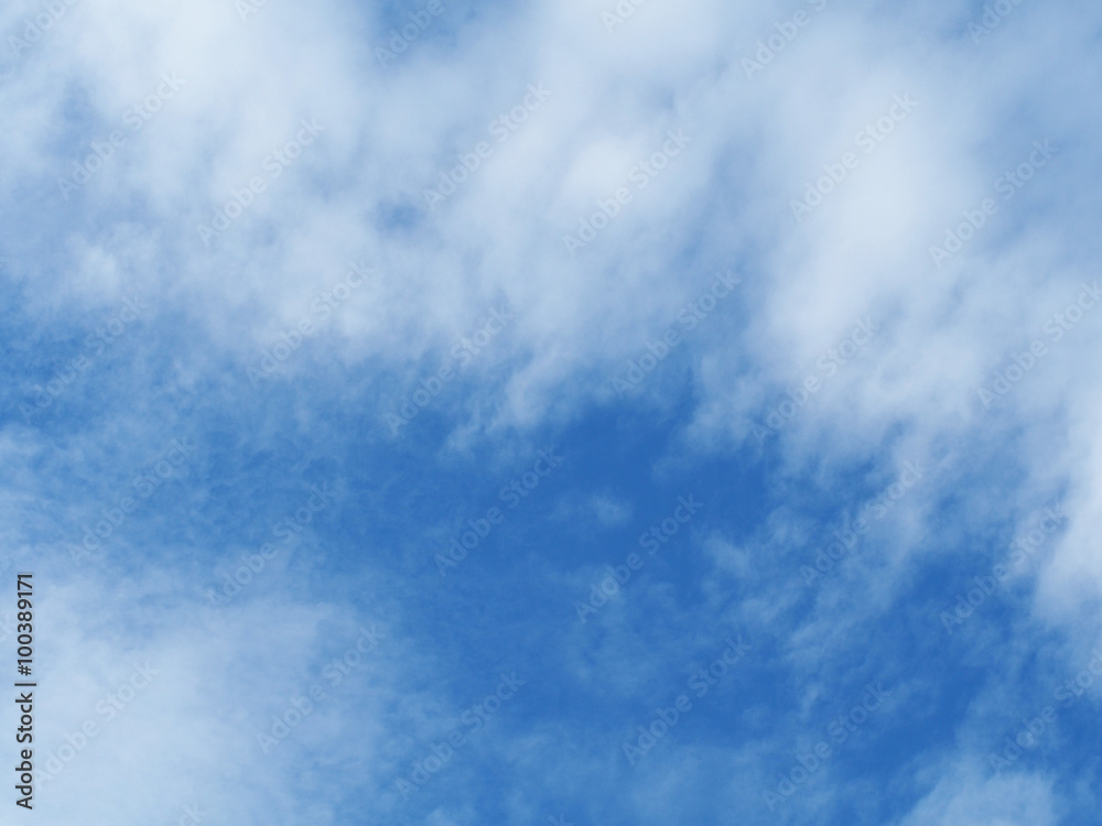 Clouds in the blue sky, Thailand