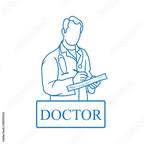 Medical doctor icon