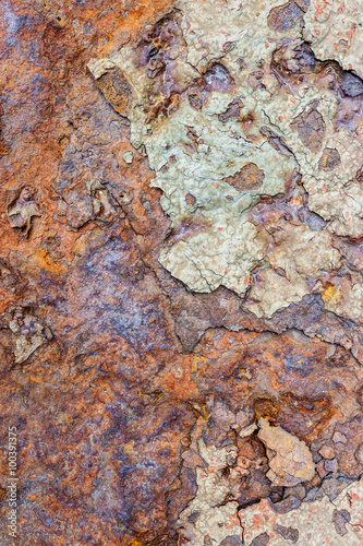 Rusty metal iron surface abstract texture