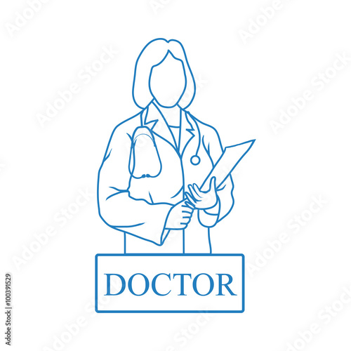 Medical doctor icon