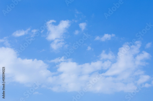 blue sky with cloud, clear weather sky background