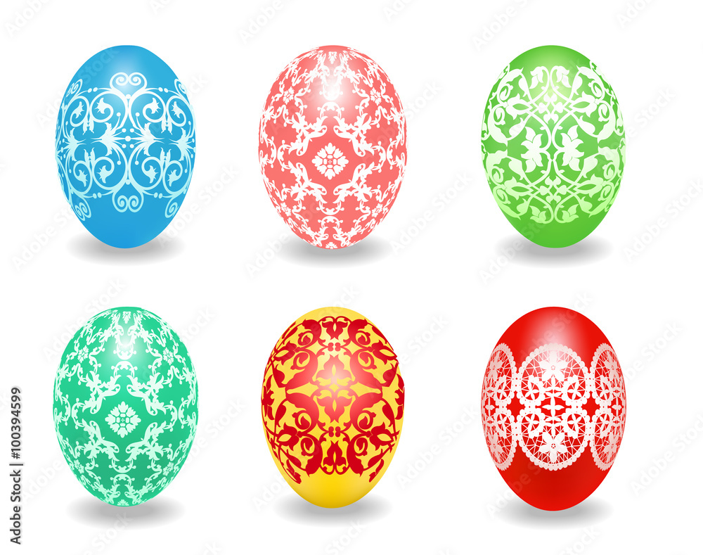Set of Easter egg Set of Easter egg