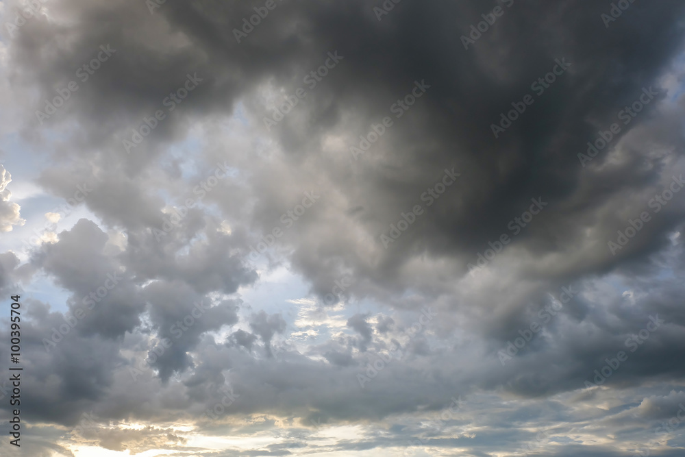 cloud on sunset dramatic sky, image climate weather background
