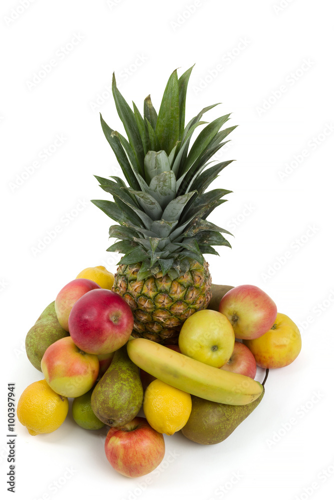 Pineapple and other fruit