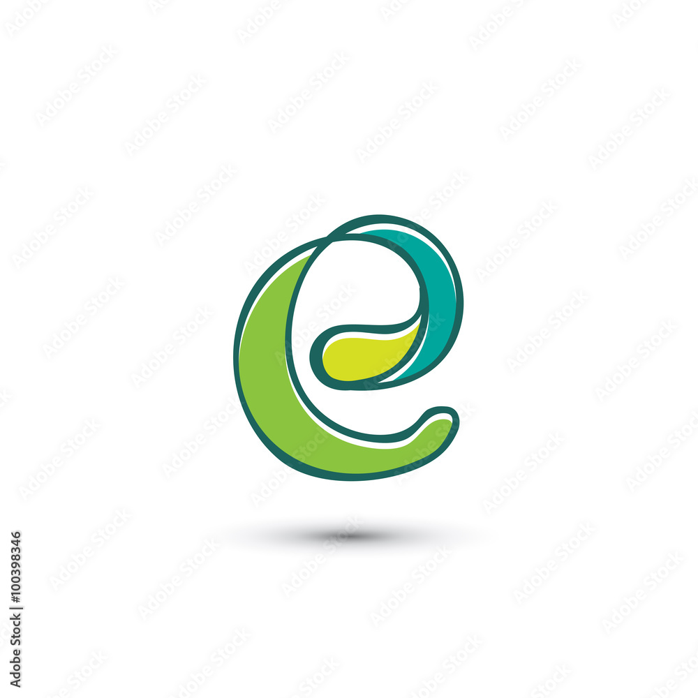 Letter E Logo
