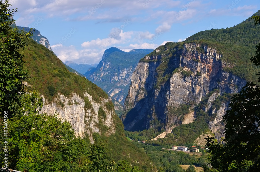 Suganertal im Trentino - Valsugana valley in Trentino