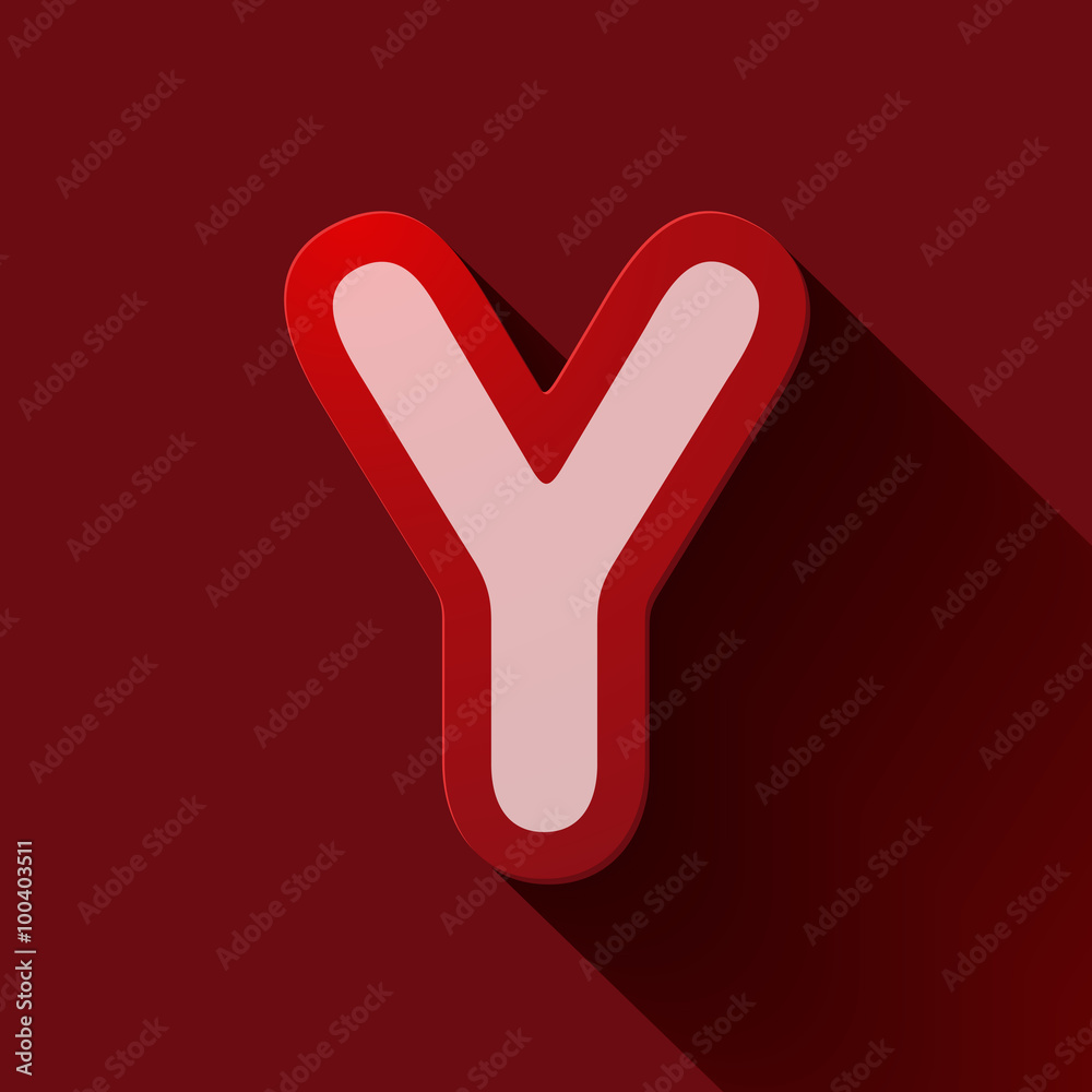 Volume icons alphabet: Y