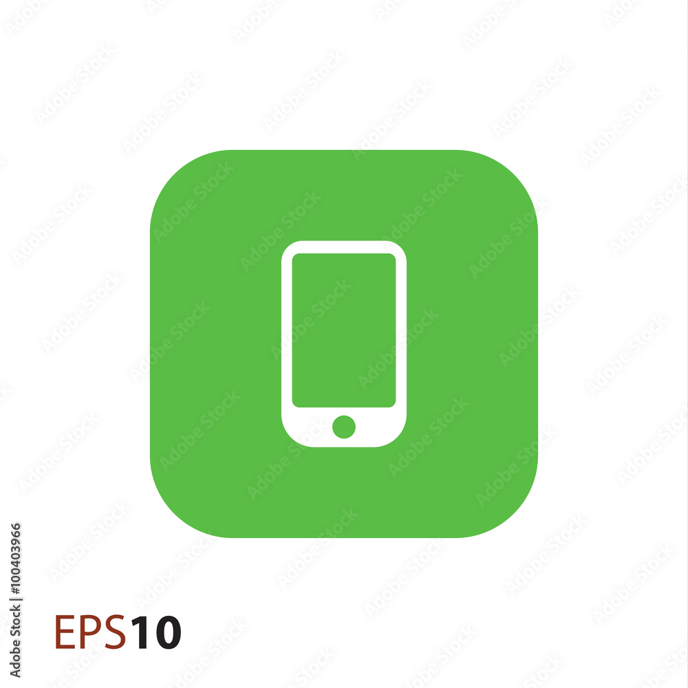 Minimal smartphone icon for web and mobile Minimal smartphone icon for web and mobile