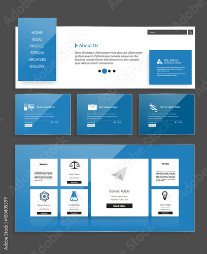 Website Design Template For Your Business
