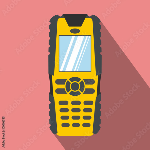 Mobile phone flat icon