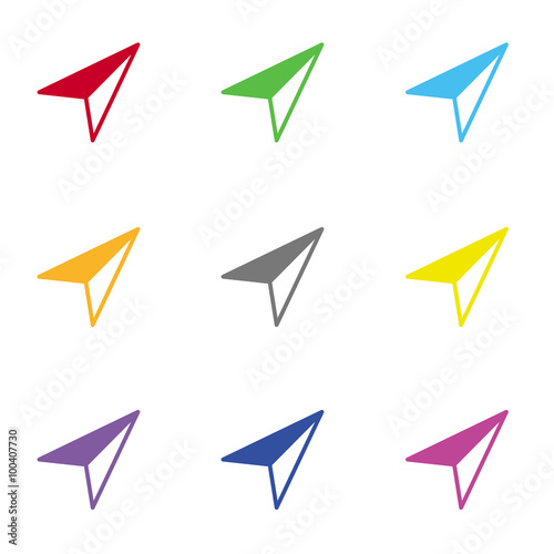 Free Download Send icon for web and mobile - GFXLoad