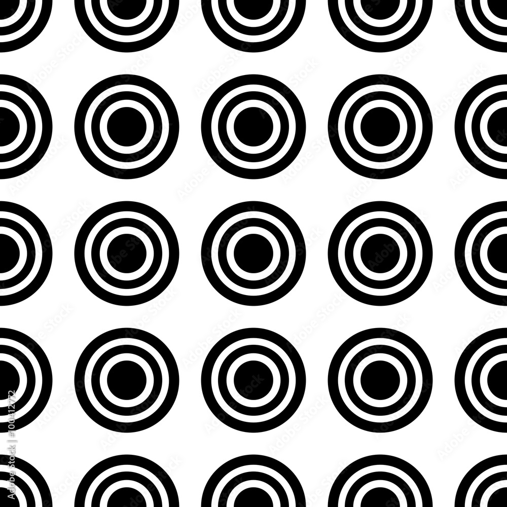 Seamless Circle and Stripe Pattern Seamless Circle and Stripe Pattern