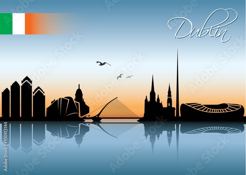 Photography Dublin skyline