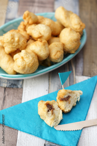 Crespelle calabresi con le acciughe