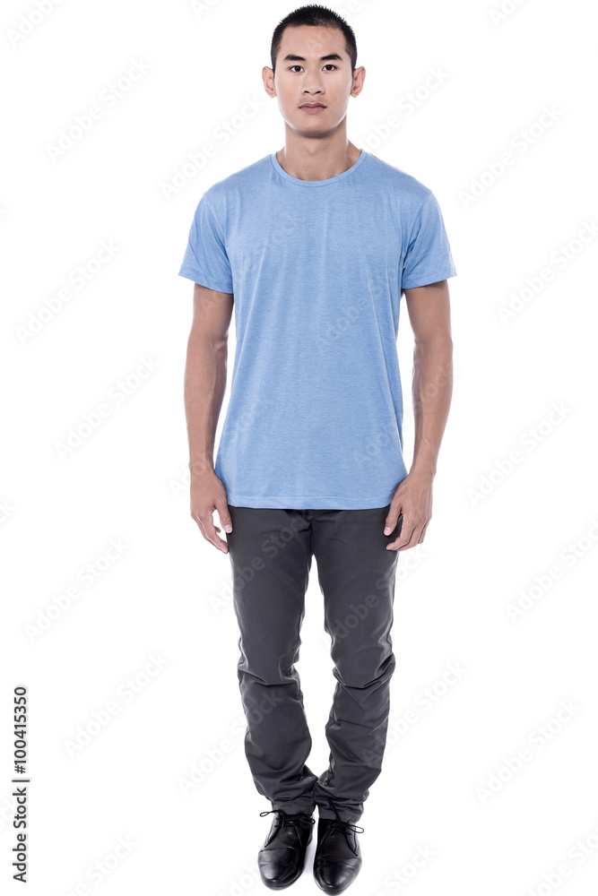 Fototapeta premium Young guy posing to the camera