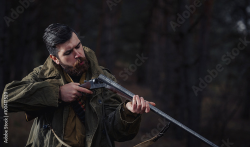 Canvas Print brutal hunter