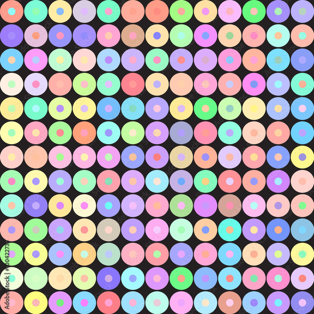 Seamless colorful dots pattern Seamless colorful dots pattern