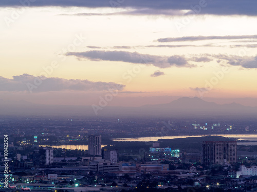 Sunset in Manila, Philippines