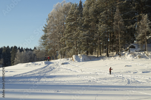 Norwegian winter landscape © John Sandoy