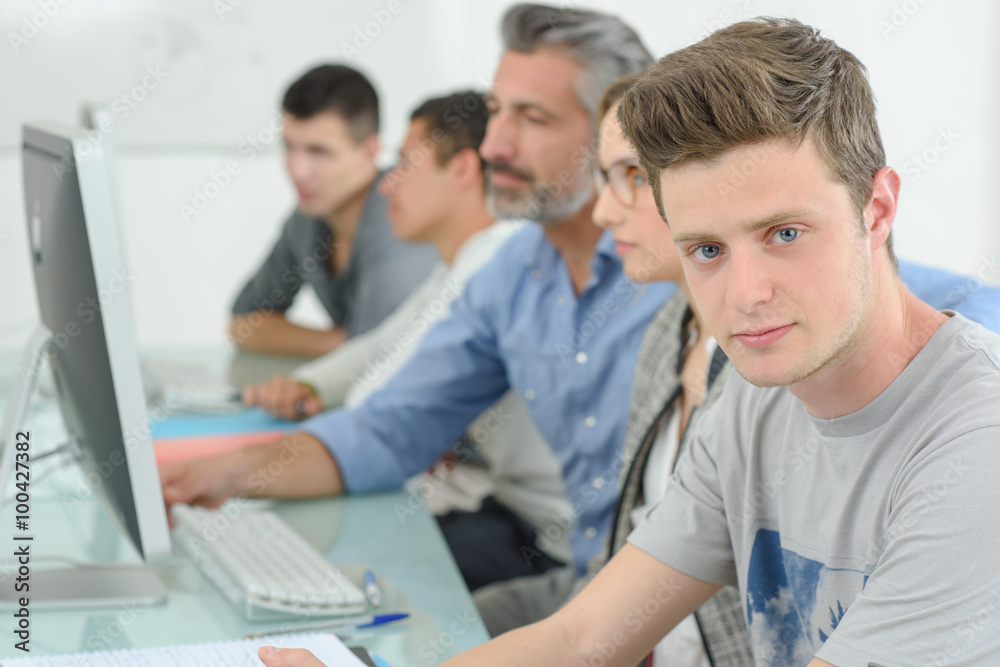 computer student