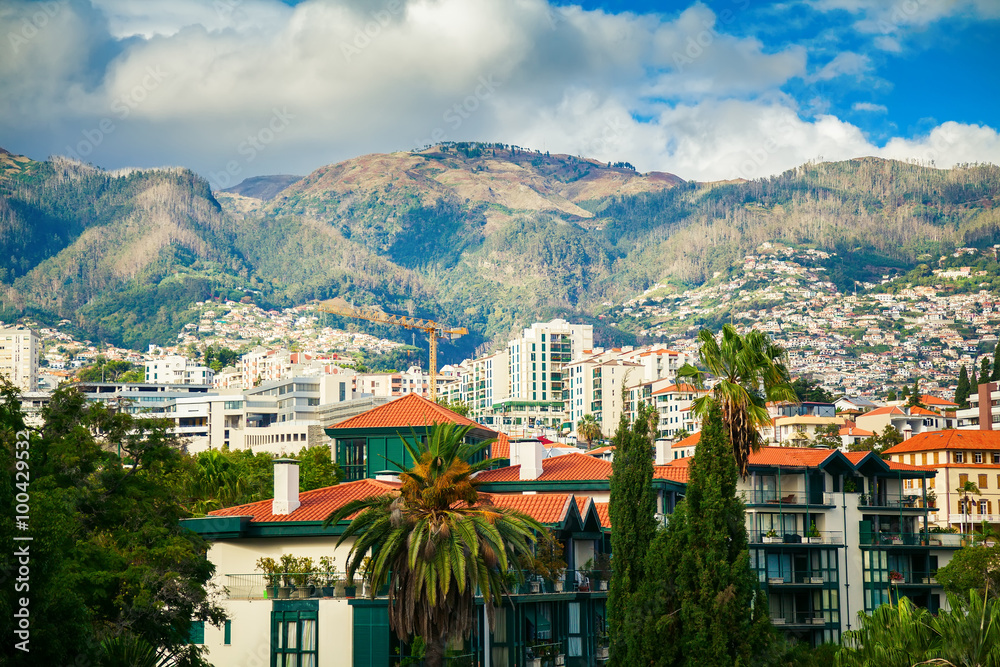 residential district of Funchal